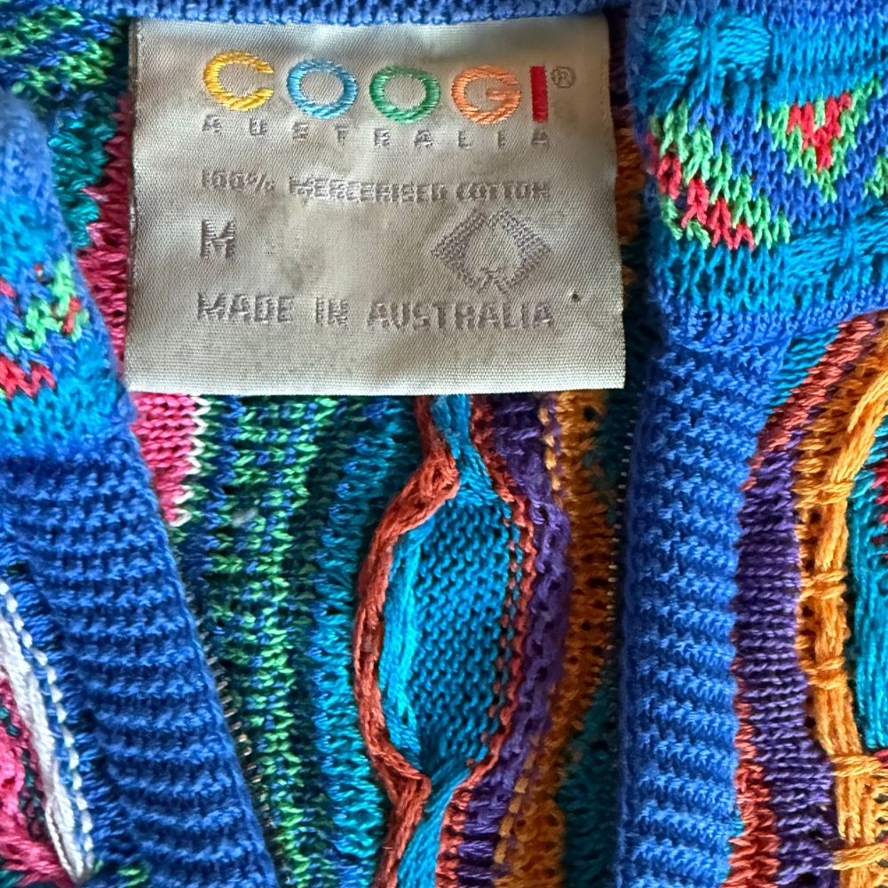 Vintage coogi sweater size M - Great Condition - Picture 3 of 14